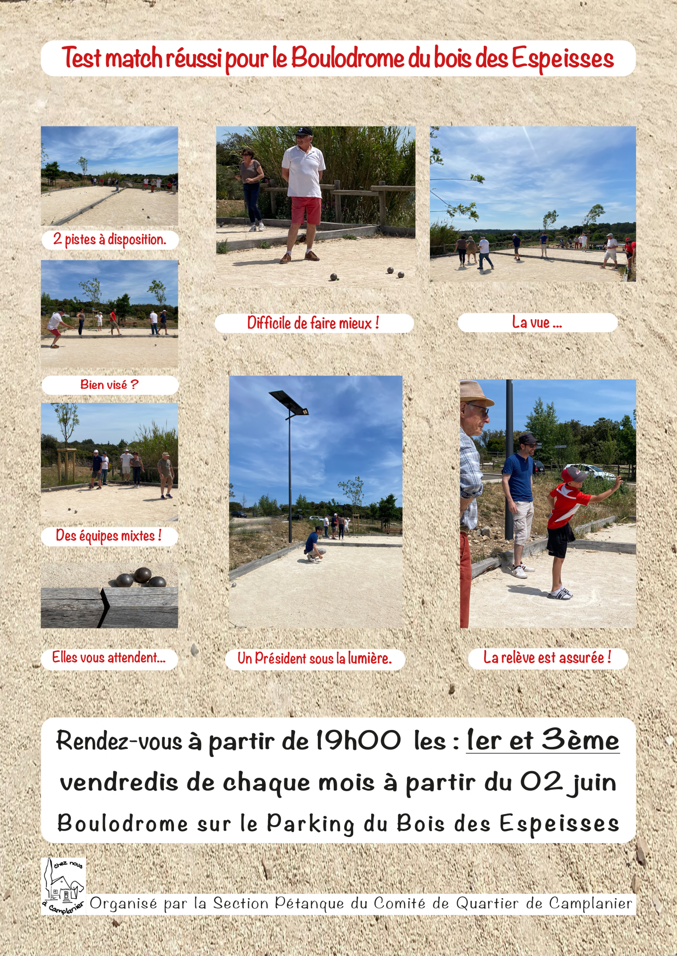 Flyer boules