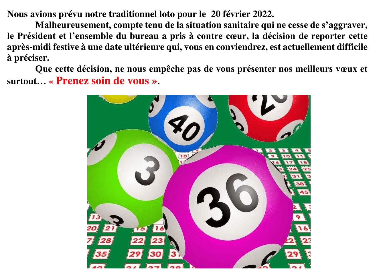 Loto report 2