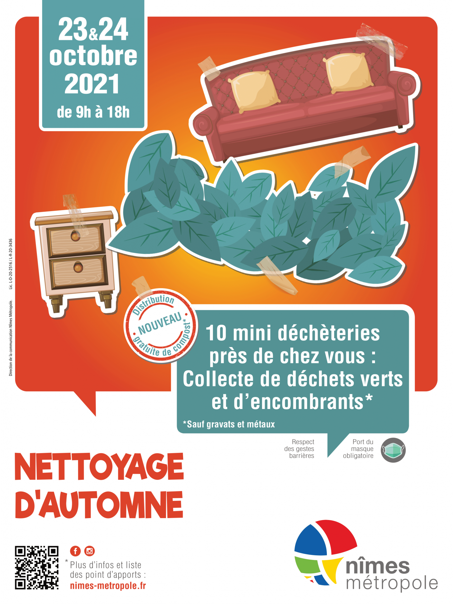 Nettoyage d automne 2021 affiche 1