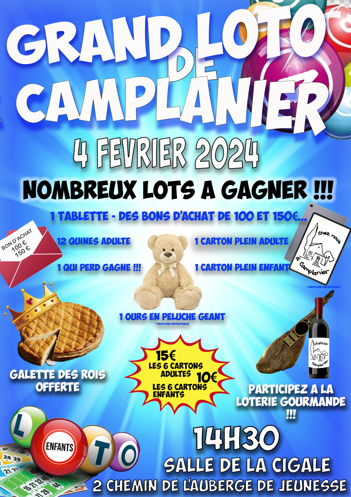 Affiche Loto 2024