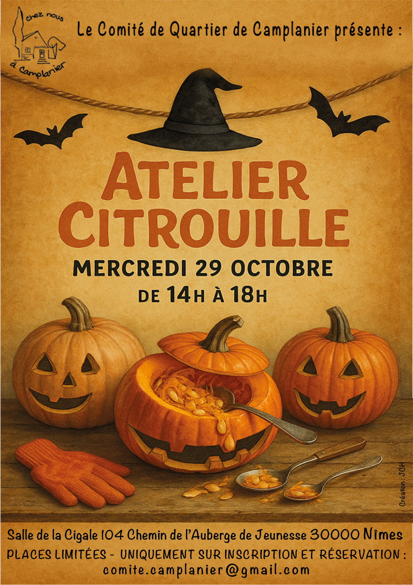 Atelier citrouille edt 2