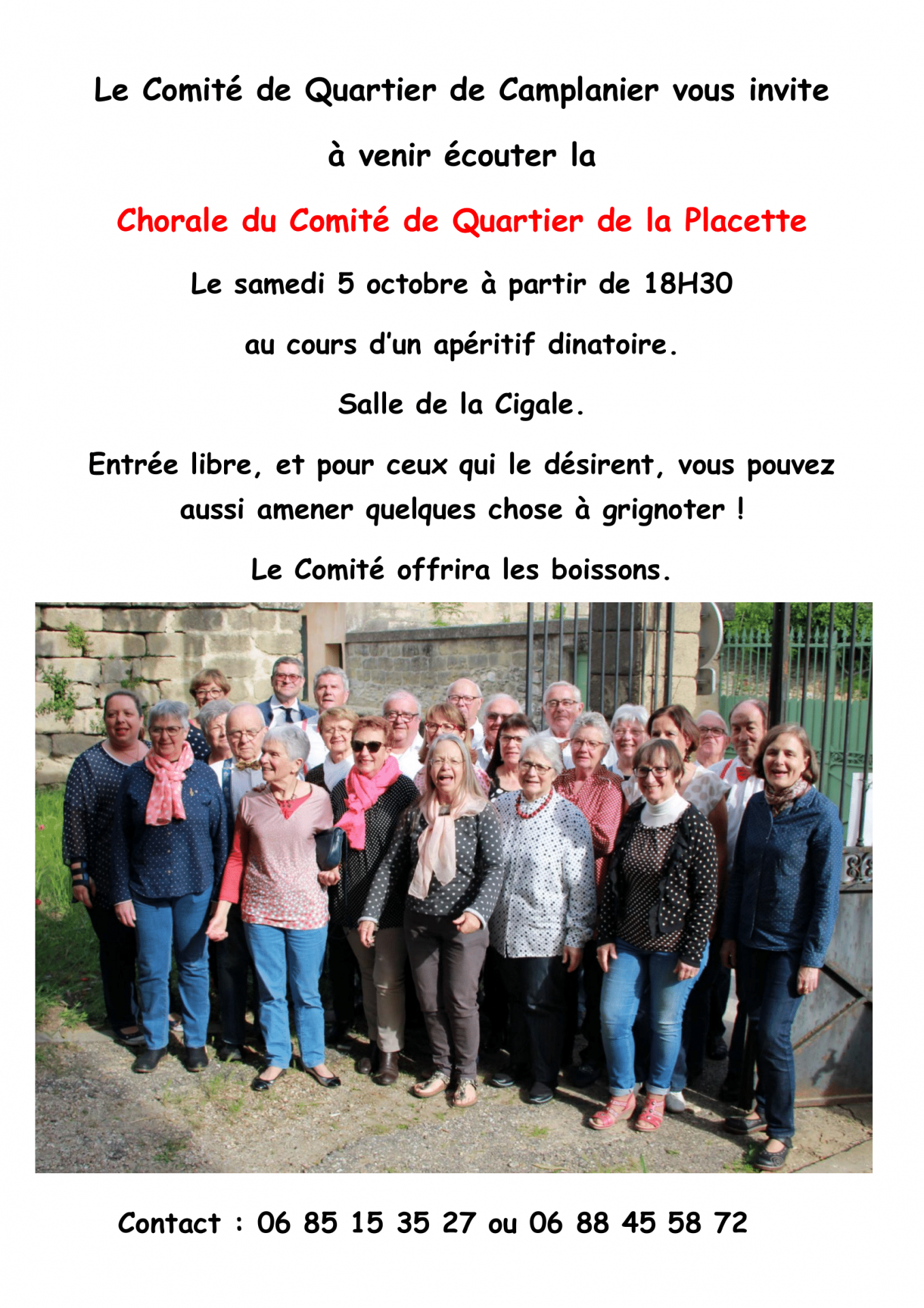 Le comite de quartier de camplanier vous invite 1