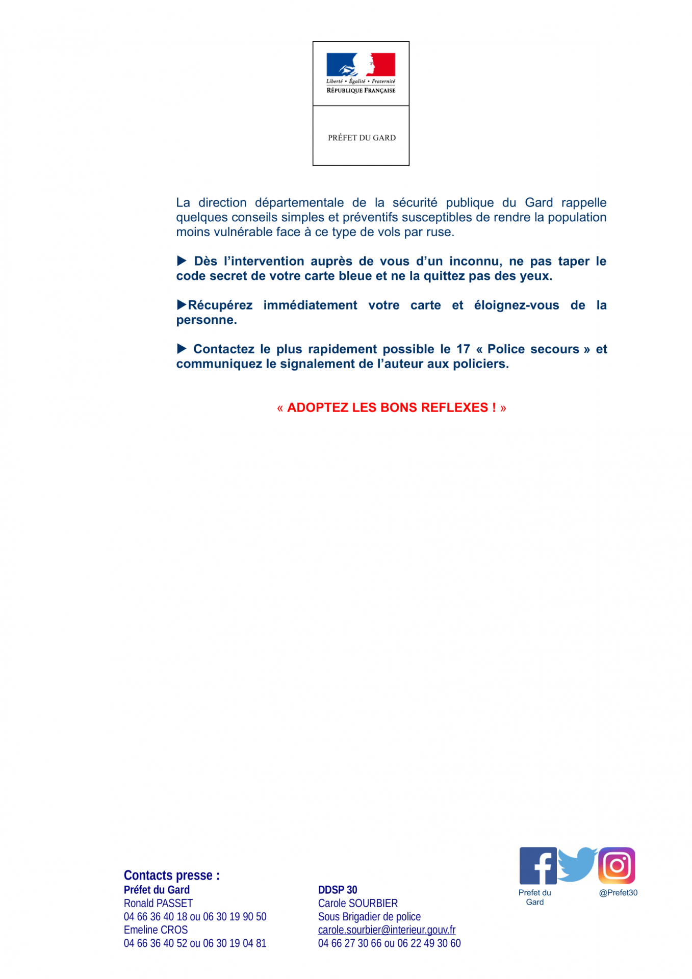 Vigilance vols par ruse cb 2